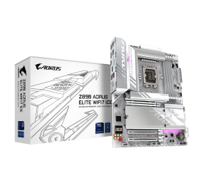Gigabyte Z890 A ELITE WF7 ICE | Processor family Intel | Processor socket LGA1851 | DDR5 | Supported hard disk drive interfaces SATA, M.2 | Number of SATA connectors 4
