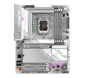 Gigabyte Z890 A ELITE WF7 ICE | Processor family Intel | Processor socket LGA1851 | DDR5 | Supported hard disk drive interfaces SATA, M.2 | Number of SATA connectors 4