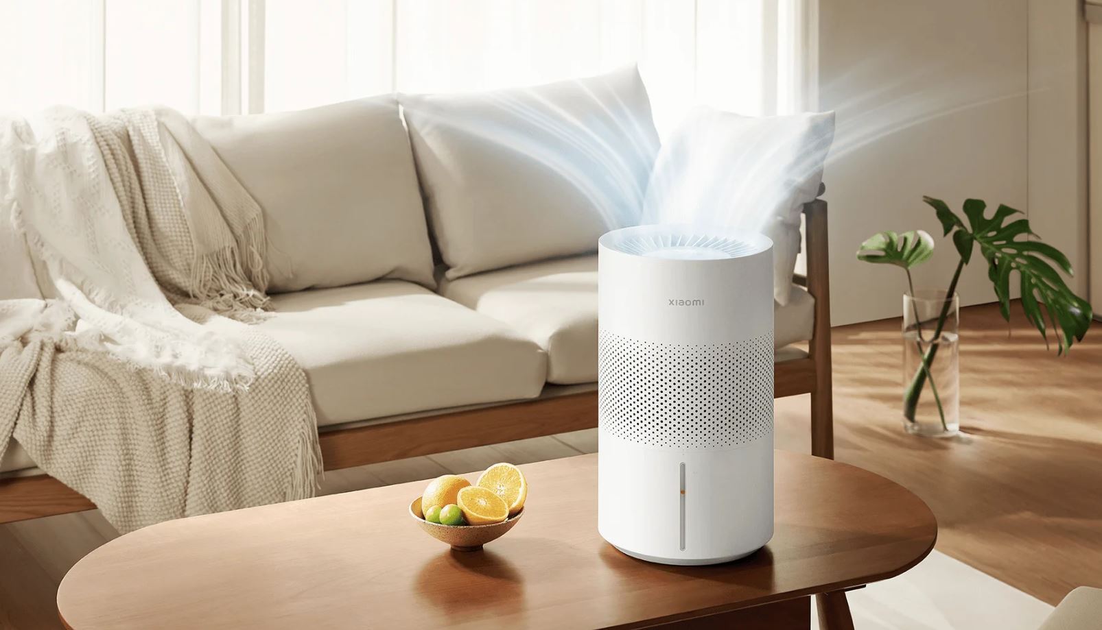 Xiaomi | Smart Evaporative Humidifier EU | Water tank capacity 4 L | Suitable for rooms up to 20 m² | Evaporation filter | Humidification capacity 400 ml/hr | White