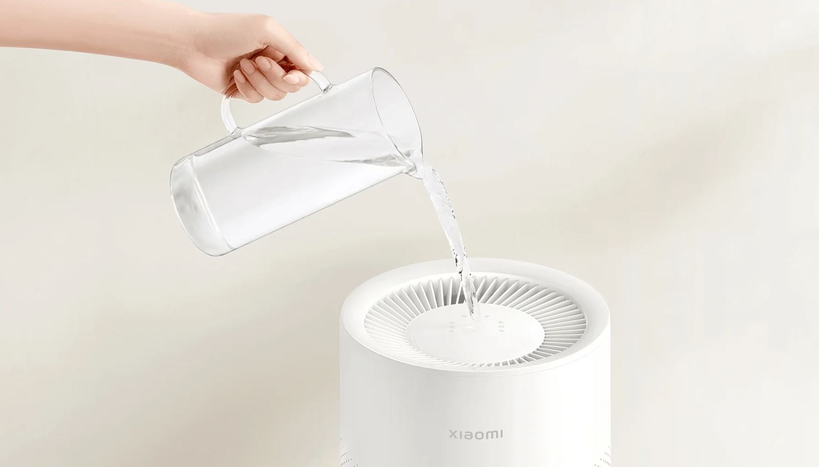 Xiaomi | Smart Evaporative Humidifier EU | Water tank capacity 4 L | Suitable for rooms up to 20 m² | Evaporation filter | Humidification capacity 400 ml/hr | White