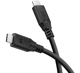Goobay USB-C™ Cable, USB4™, 240 W, 40 Gbit/s, Power Delivery, 1 m, Black | Goobay