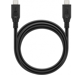 Goobay USB-C™ Cable, USB4™, 240 W, 40 Gbit/s, Power Delivery, 1 m, Black | Goobay
