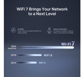 Mercusys BE3600 Dual Band Wi-Fi 7 Maršrutizatorius