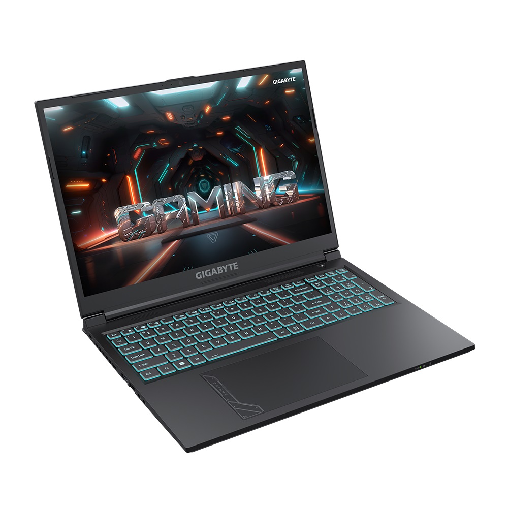 Gigabyte G6 KF-H3EE854KH | Black | 16 " | FHD+ | 1920 x 1200 pixels | Intel Core i7 | i7-13620H | 16 GB | DDR5 | Solid-state drive capacity 1000 GB | NVIDIA GeForce RTX 4060 | GDDR6 | 8 GB | Windows 11 Home | 802.11ax | Bluetooth version 5.2 | Keyboard la