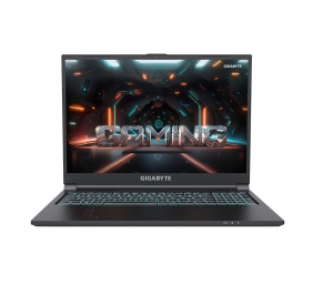 Gigabyte G6 KF-H3EE854KH | Black | 16 " | FHD+ | 1920 x 1200 pixels | Intel Core i7 | i7-13620H | 16 GB | DDR5 | Solid-state drive capacity 1000 GB | NVIDIA GeForce RTX 4060 | GDDR6 | 8 GB | Windows 11 Home | 802.11ax | Bluetooth version 5.2 | Keyboard la