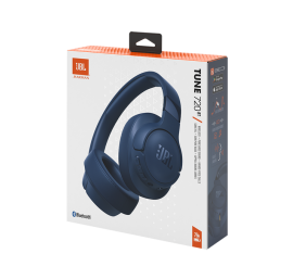 JBL Tune 720BT Belaidės ausinės, Bluetooth, 3.5mm jack, Mėlyna