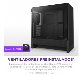 NZXT PC case H5 Flow 2024 midi tower