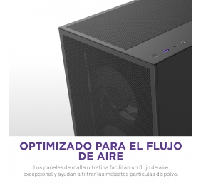 NZXT PC case H5 Flow RGB 2024 black