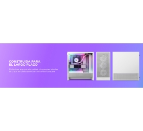 NZXT PC case H5 Flow RGB 2024 black