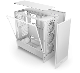 NZXT PC case H5 Flow RGB 2024 white