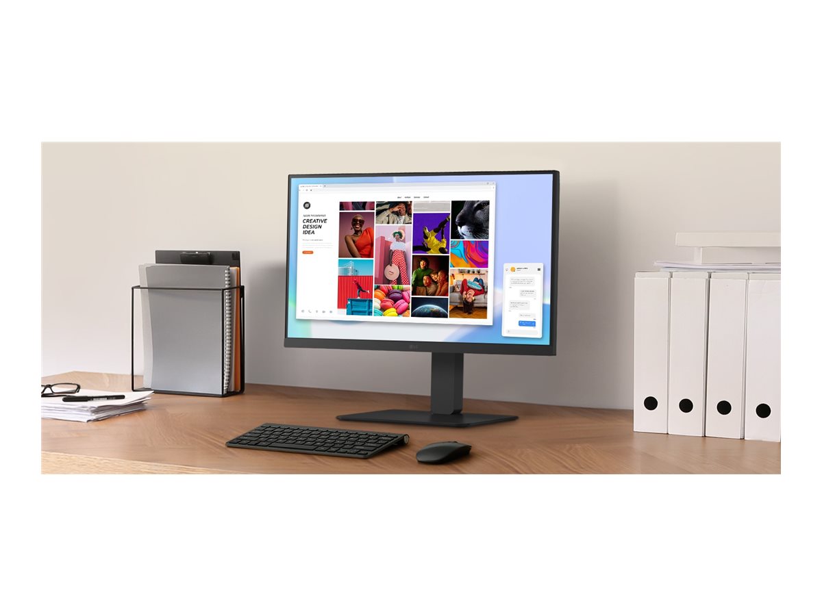 LG 24BA650-B | 23.8 " | IPS | 16:9 | 100 Hz | 5 ms | 1920 x 1080 pixels | 250 cd/m² | HDMI ports quantity 1 | Black