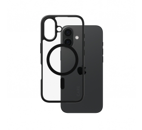 CARE Flagship Case | Back cover | Apple | iPhone 16 | Recycled plastic | Black | MagSafe