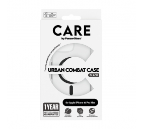 CARE Flagship Case | Back cover | Apple | iPhone 16 Pro Max | Recycled plastic | Transparent | MagSafe
