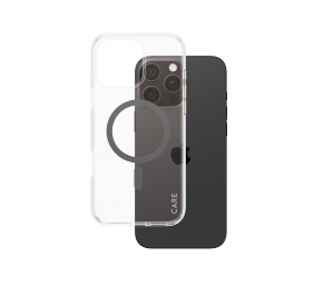 CARE Flagship Case | Back cover | Apple | iPhone 16 Pro Max | Recycled plastic | Transparent | MagSafe