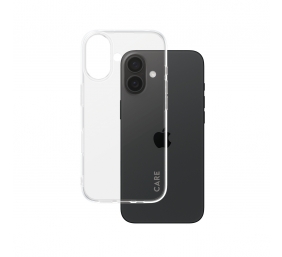 CARE Fashionable Case | Back cover | Apple | iPhone 16 | Recycled plastic | Transparent | X-Ray Soft Basic