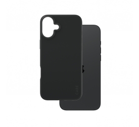 CARE by PanzerGlass Case Fashion | Back protection | Apple | iPhone 16 Plus | Recycled plastic | Black