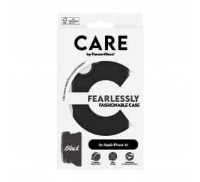 CARE Fashionable Case | Back cover | Apple | iPhone 16 | Recycled plastic | Black