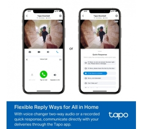 TP-LINK | Video Doorbell Camera | Tapo D235 | 5 MP | 1.18mm/F1.8 | IP66 | H.264 | Micro SD, Max. 512