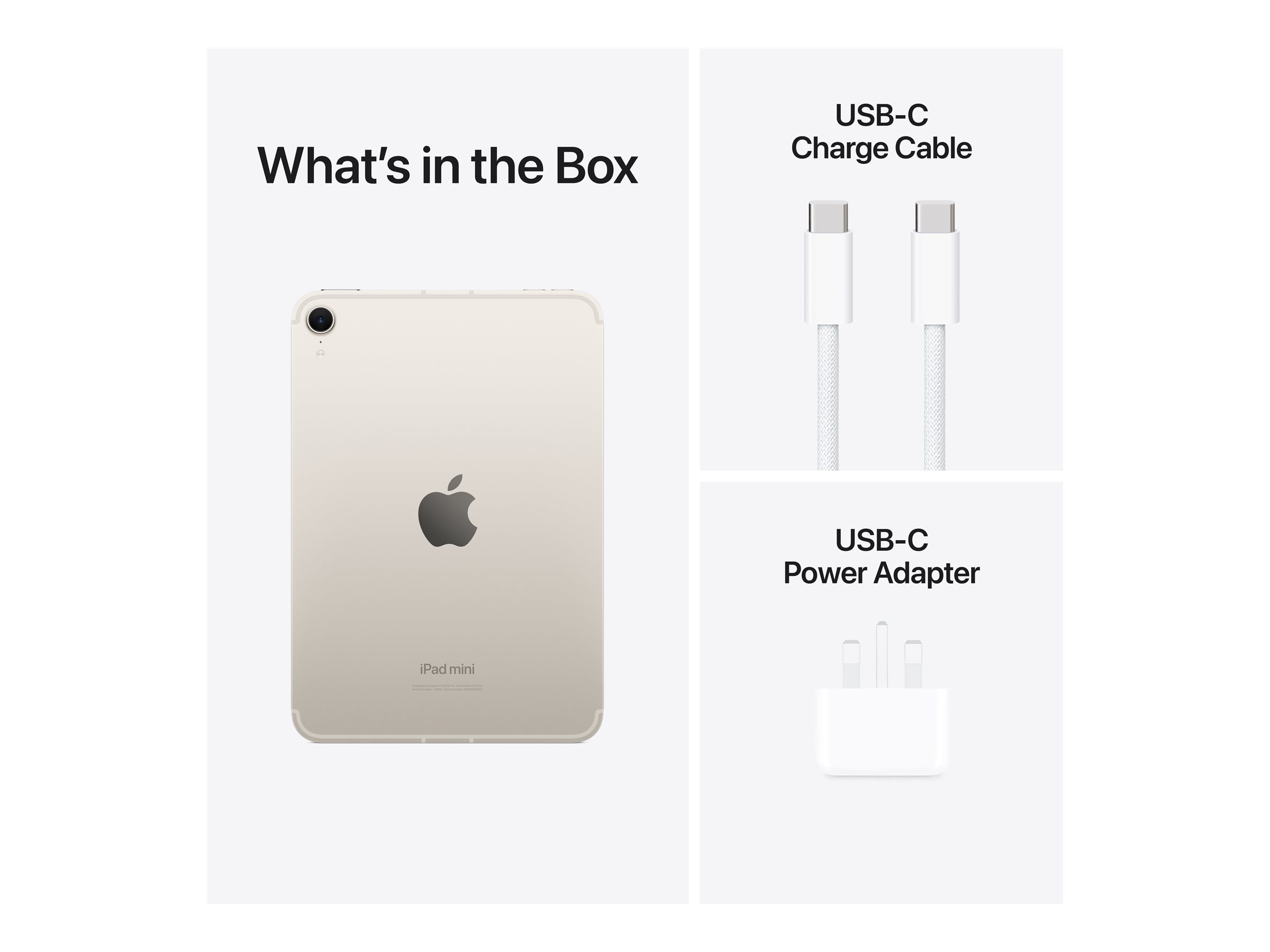 Apple iPad Mini (A17 Pro) Wi-Fi + Cellular 512GB Starlight | Apple