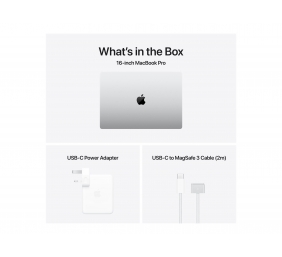 Apple MacBook | Pro | Silver | 16 " | 3456 x 2234 pixels | Apple M4 Pro | 24 GB | Solid-state drive capacity 512 GB | Apple M4 Pro chip 14-core CPU/20-core GPU | macOS | 802.11ax | Bluetooth version 5.3 | Keyboard language Russian | Keyboard backlit | War