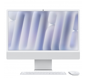 Apple iMac 24” 4.5K Retina, Apple M4 8C CPU, 8C GPU/16GB/256GB SSD/Silver/RUS | Apple