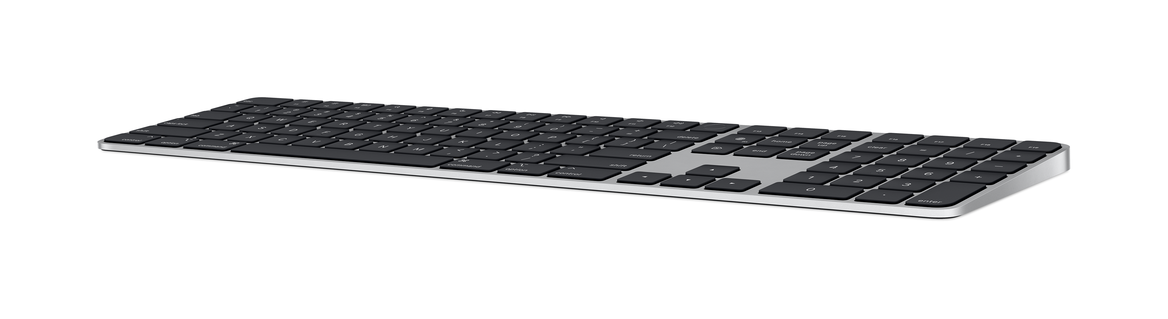 Apple Magic Keyboard with Touch ID and Numeric Keypad for Mac models with Apple silicon | Keyboard | Wireless | English | Black | Bluetooth, USB-C