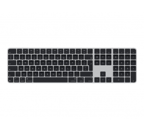 Apple Magic Keyboard with Touch ID and Numeric Keypad for Mac models with Apple silicon | Keyboard | Wireless | English | Black | Bluetooth, USB-C
