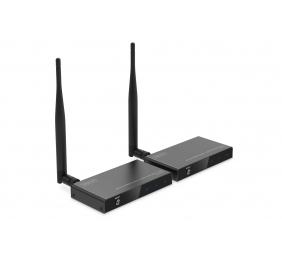 Digitus Wireless HDMI Extender/Splitter Set (100m, 1x4) | DS-55346 | Black