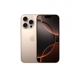 Apple iPhone 16 Pro Išmanusis telefonas 6.3'' 128GB ROM Dual SIM 5G, Desert Titanium