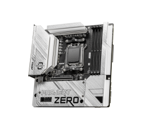MSI | B650M PROJECT ZERO | Processor family AMD | Processor socket AM5 | DDR5 | Supported hard disk drive interfaces M.2, SATA | Number of SATA connectors 4