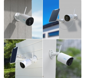 Reolink | Battery Wi-Fi Security Camera with Solar Panel | Argus Series B320 | Bullet | 3 MP | Fixed lens | IP65 | H.264 | Micro SD, Max. 128 GB