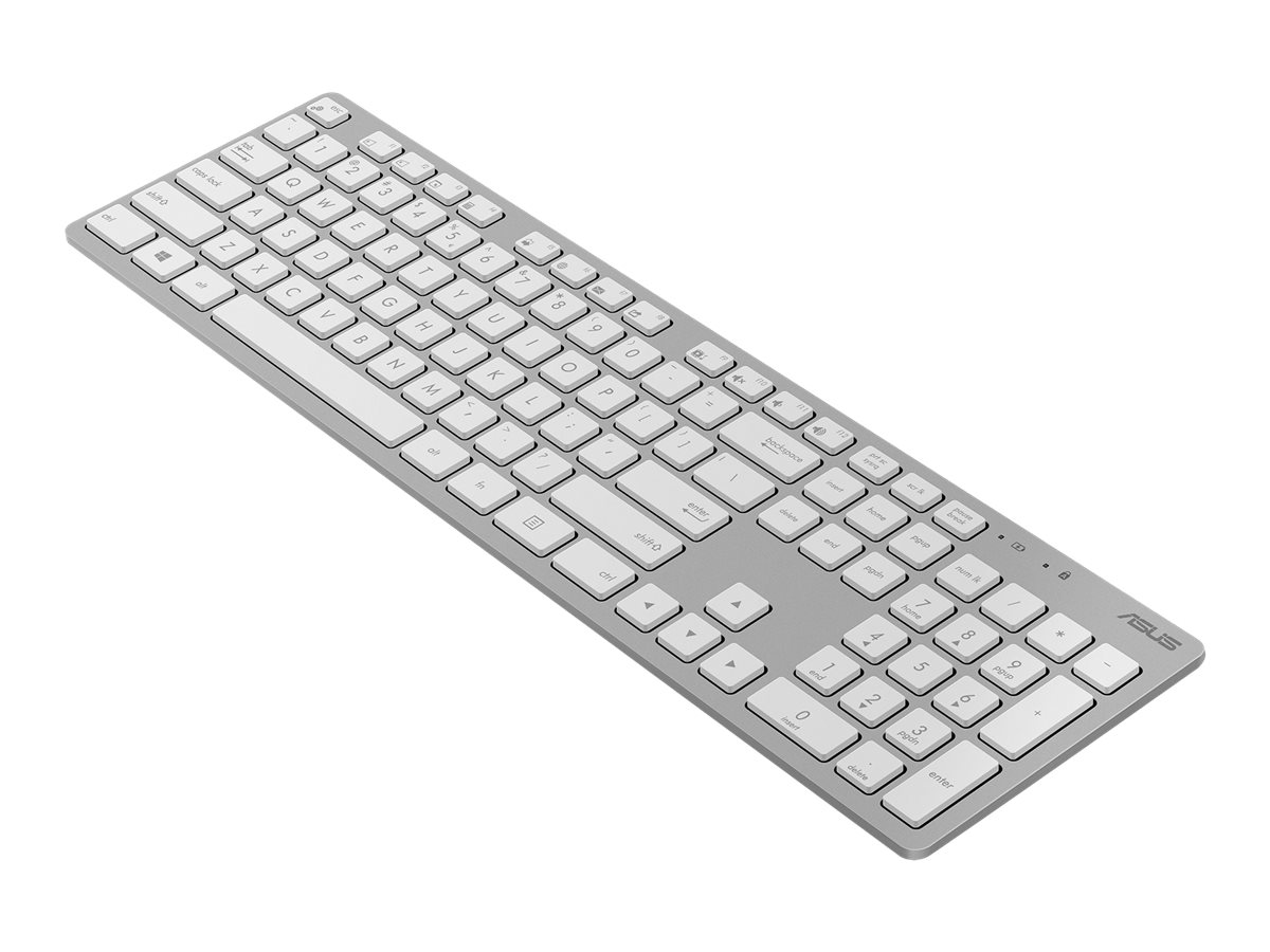 Asus W5000 | Keyboard and Mouse Set | Wireless | US | White