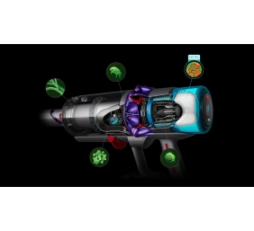 Dyson Gen5 Detect Absolute Belaidis dulkių siurblys, Purple/Iron