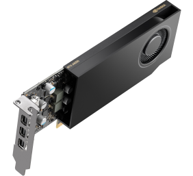 NVIDIA Quadro RTX A1000 8GB GDDR6 4x mini-DisplayPort GPU 2D CAD Graphics Video Card for HP Workstations - 50W low-profile single-slot
