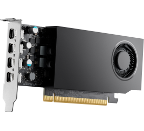 NVIDIA Quadro RTX A1000 8GB GDDR6 4x mini-DisplayPort GPU 2D CAD Graphics Video Card for HP Workstations - 50W low-profile single-slot