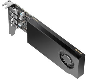 NVIDIA Quadro RTX A1000 8GB GDDR6 4x mini-DisplayPort GPU 2D CAD Graphics Video Card for HP Workstations - 50W low-profile single-slot