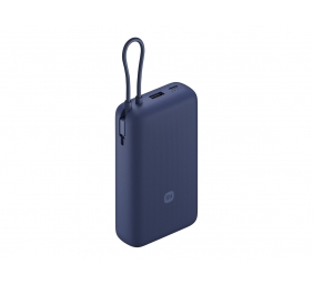 Xiaomi 33W Power Bank (Integrated Cable) | 20000 mAh | USB-C/USB-C cable/USB-A | Blue