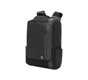 HP Executive 16 Backpack, Water Resistant, Expandable, Cable Pass-through USB-C port - Black, Grey