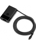 HP 65W USB-C Slim AC Power Adapter Travel Notebook Charger / fits ProBook 440 450 445 455, EliteBook 630 640 650 660 645 655 665 830 840 850 860 835 845 855 865, x360 1040 G6 G7 G8 G9 G10 G11, Dragonfly
