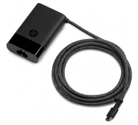 HP 65W USB-C Slim AC Power Adapter Travel Notebook Charger / fits ProBook 440 450 445 455, EliteBook 630 640 650 660 645 655 665 830 840 850 860 835 845 855 865, x360 1040 G6 G7 G8 G9 G10 G11, Dragonfly