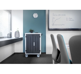 Digitus | DN-45005	Mobile charging cabinet for 30 notebooks/tablets up to 16 inch, data synchronization, UV-C, USB-A
