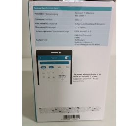 Ecost prekė po grąžinimo HAMA 00176592 SMART RADIATORIO TERMOSTATAS