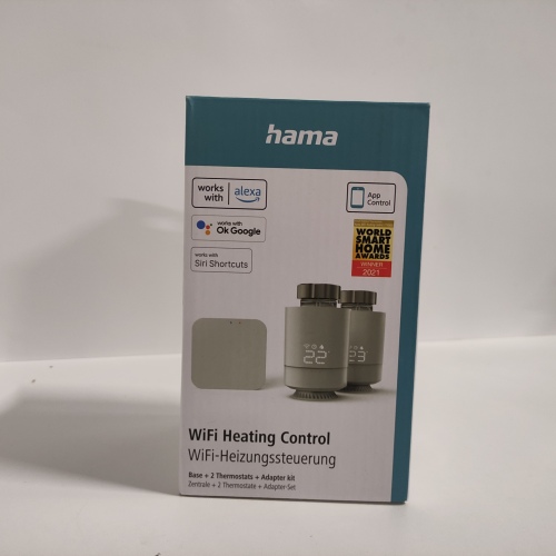 Ecost prekė po grąžinimo HAMA 00176592 SMART RADIATORIO TERMOSTATAS