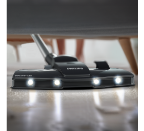 XD6122/12 EEU VAC CLNR BAG LED ARTIC WHI