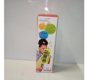 Ecost prekė po grąžinimo Battat BT2632Z Mikrofon Kinder – Spielzeug Karaoke Mikrofon mit Lichtern, L
