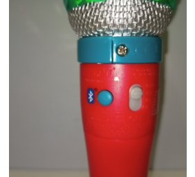 Ecost prekė po grąžinimo Battat BT2632Z Mikrofon Kinder – Spielzeug Karaoke Mikrofon mit Lichtern, L