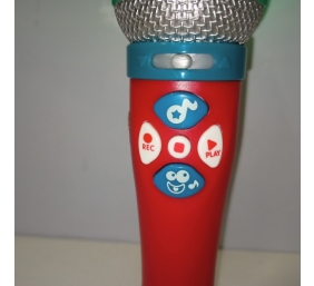 Ecost prekė po grąžinimo Battat BT2632Z Mikrofon Kinder – Spielzeug Karaoke Mikrofon mit Lichtern, L