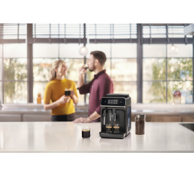 Philips Coffee Maker | EP2220/10 | Pump pressure 15 bar | Built-in milk frother | Automatic | 1500 W | Black