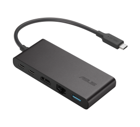 Asus Dual 4K USB-C Dock DC201 | Ethernet LAN (RJ-45) ports 1 | USB 3.0 (3.1 Gen 1) Type-C ports quantity 3 | HDMI ports quantity 1