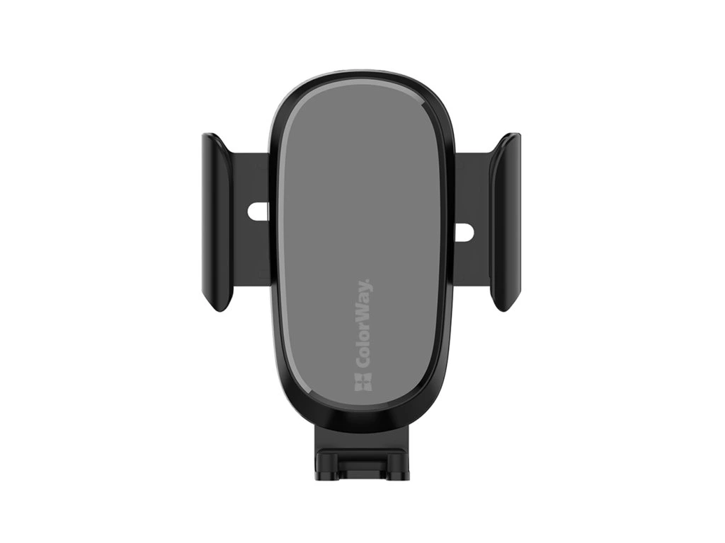 ColorWay | Air Vent Car Wireless Charger, 15W | CW-CHAW038Q-BK | 360° swivel to adjust to desired angle; Mounting in the air duct deflector of the car; Screen diagonal from 4" to 6.5" (from 7.3 cm to 9.5 cm wide)